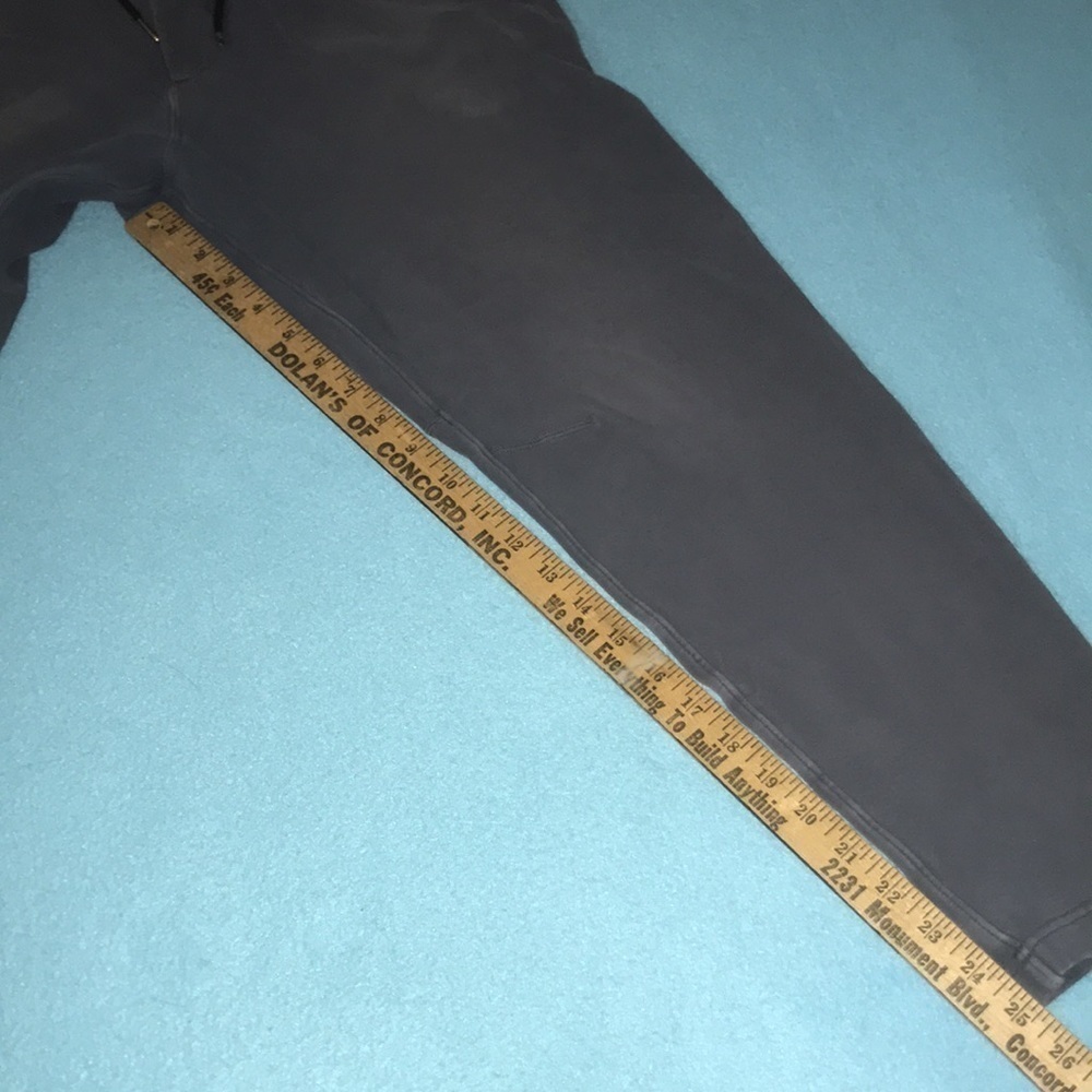 NIKE heavy duty training sweatpants elastic waistband drawstring gray  size M - Picture 6 of 8